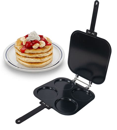 Pancake maker walmart - Shop Walmart.ca for a variety of sandwich makers & panini presses from top brands including Starfrit, Kalorik, Salton, and more at everyday low prices! Skip to Main Content. Departments. ... Double Sided Sandwich Baking Pan Detachable Pancake Maker for Toast Kitchen. Reduced price. Add. $28.72. current price $28.72. $35.46. Was $35.46.